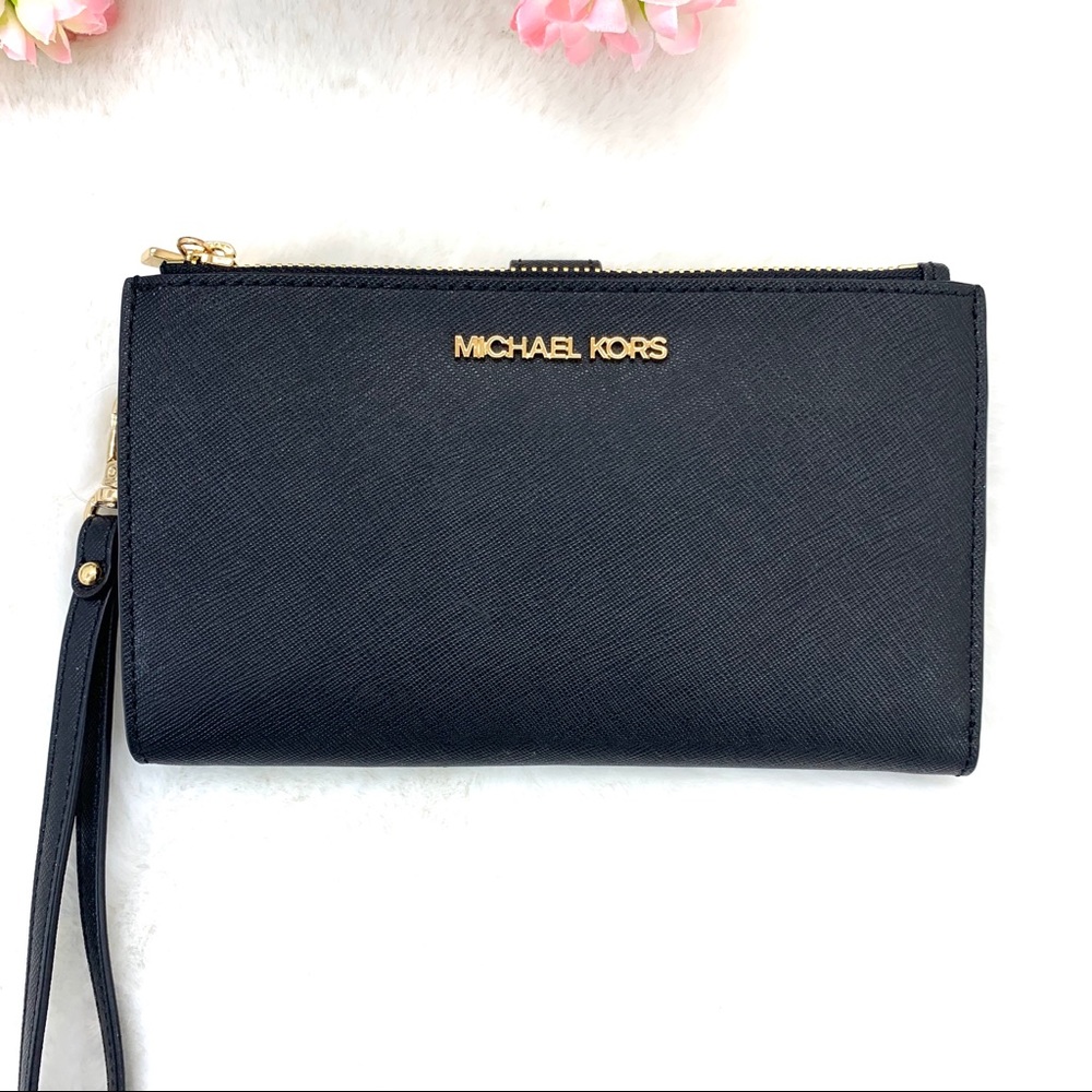 Michael Kors Jet Set Double Zip Wristlet